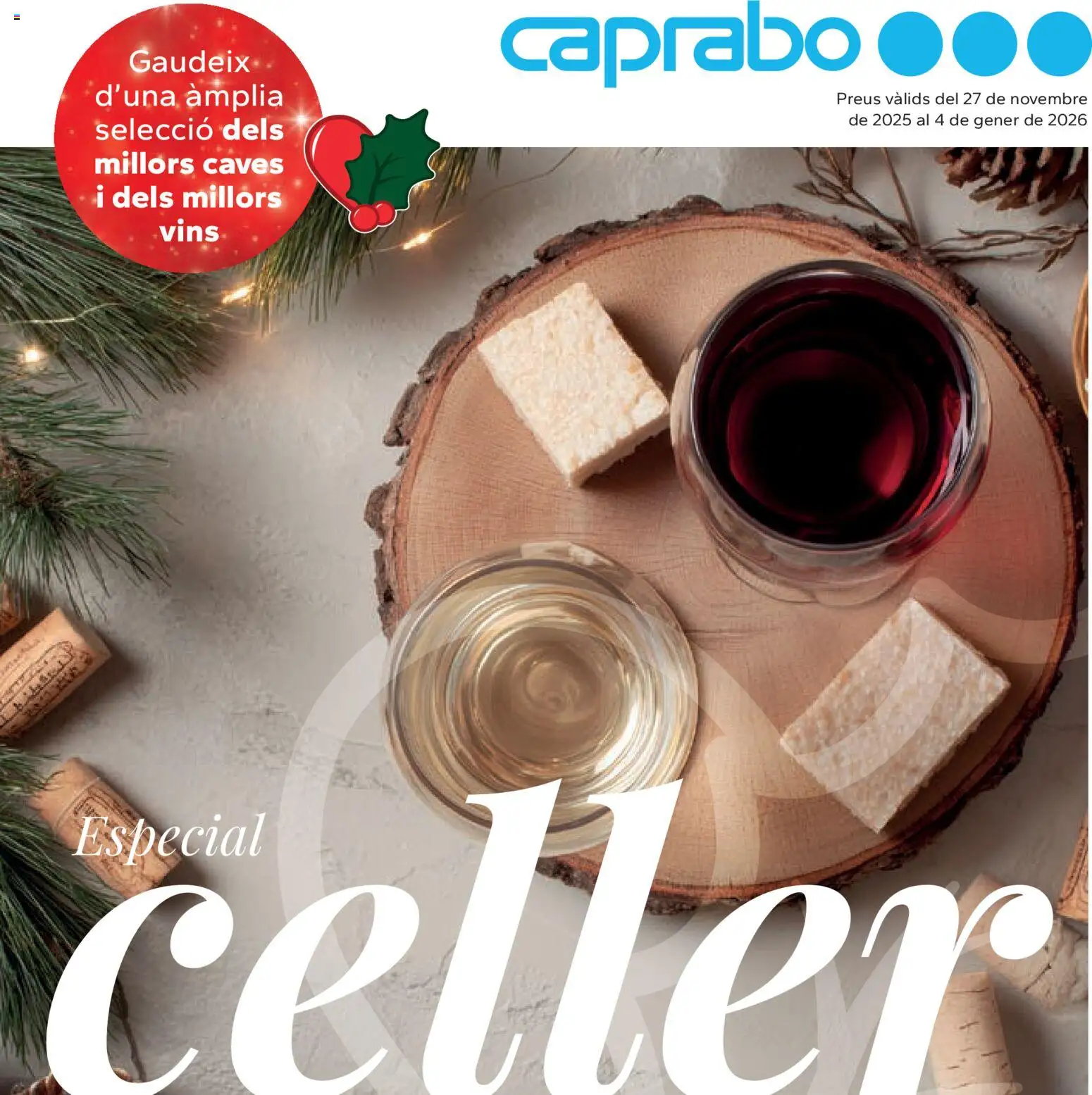 Caprabo - Especial Celler - Página de 1 - Válido desde 27/11/2025