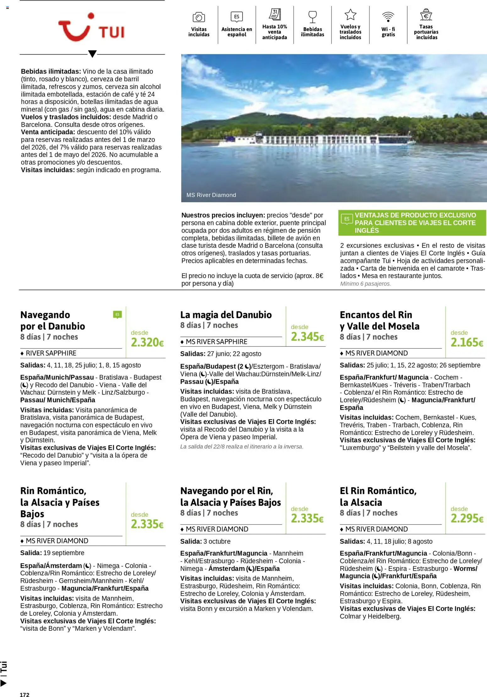 Viajes El Corte Inglés Cruceros marítimos - Página de 173 - Válido desde 01/01/2026