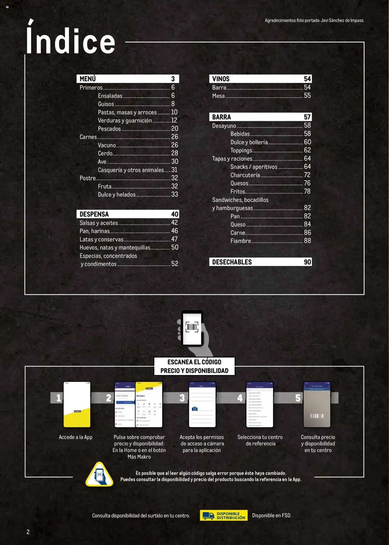 Makro - Menú y Barra Norte II - Página de 2 - Válido desde 08/09/2025