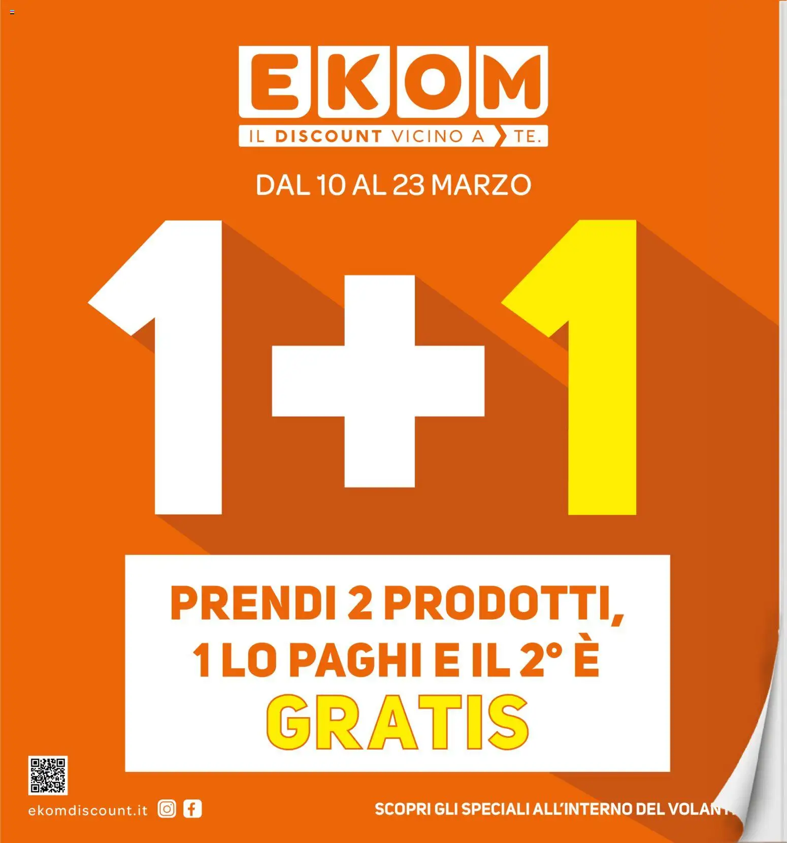 Ekom volantino - pagina 1 - valido dal 10/03/2026