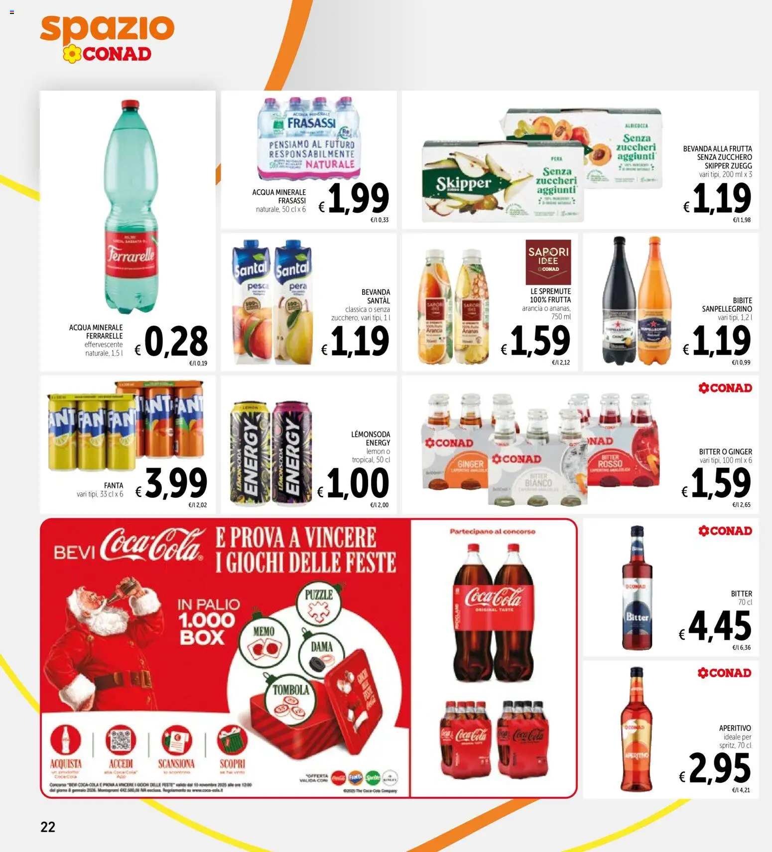Volantino Spazio Conad	 - pagina 22 - valido dal 05/12/2025