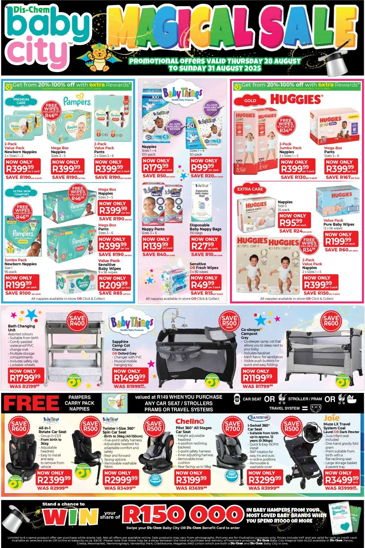 Baby City - Magical Sale  - page 1- valid from 28/08/2025