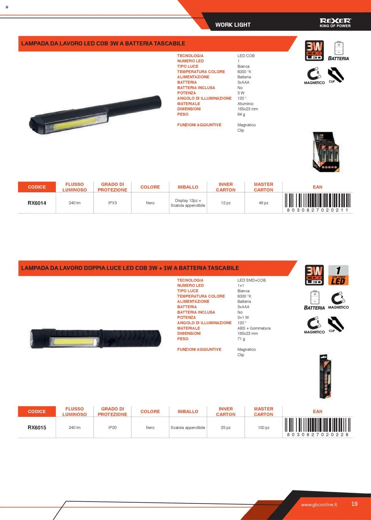 GBC Torce catalogo - pagina 19 - valido dal 31/05/2025