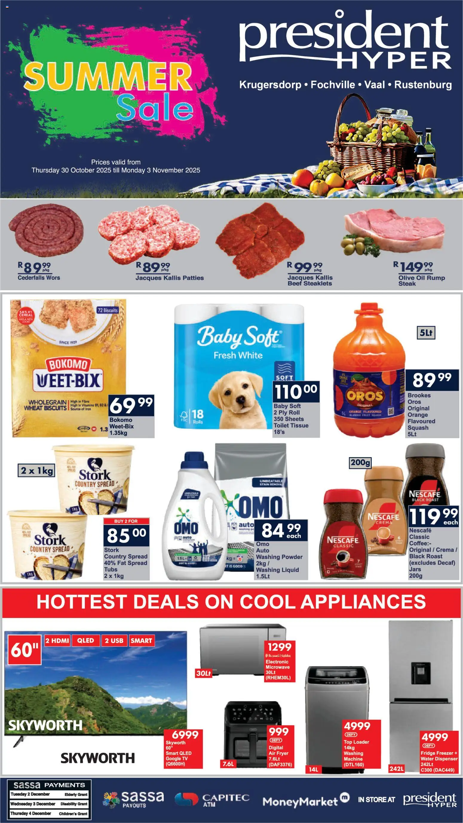 President Hyper - Summer Sale - page 1- valid from 30/10/2025