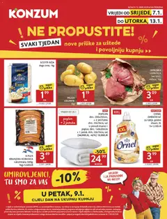 Konzum katalog od 07.01.2026