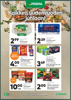 Esikatselu Prisma - Kaikkea uudenvuoden juhlaan! voimassa alkaen 27/12/2025