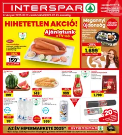 Előnézet Interspar Akciós újság érvényes 2025.07.17.-tól