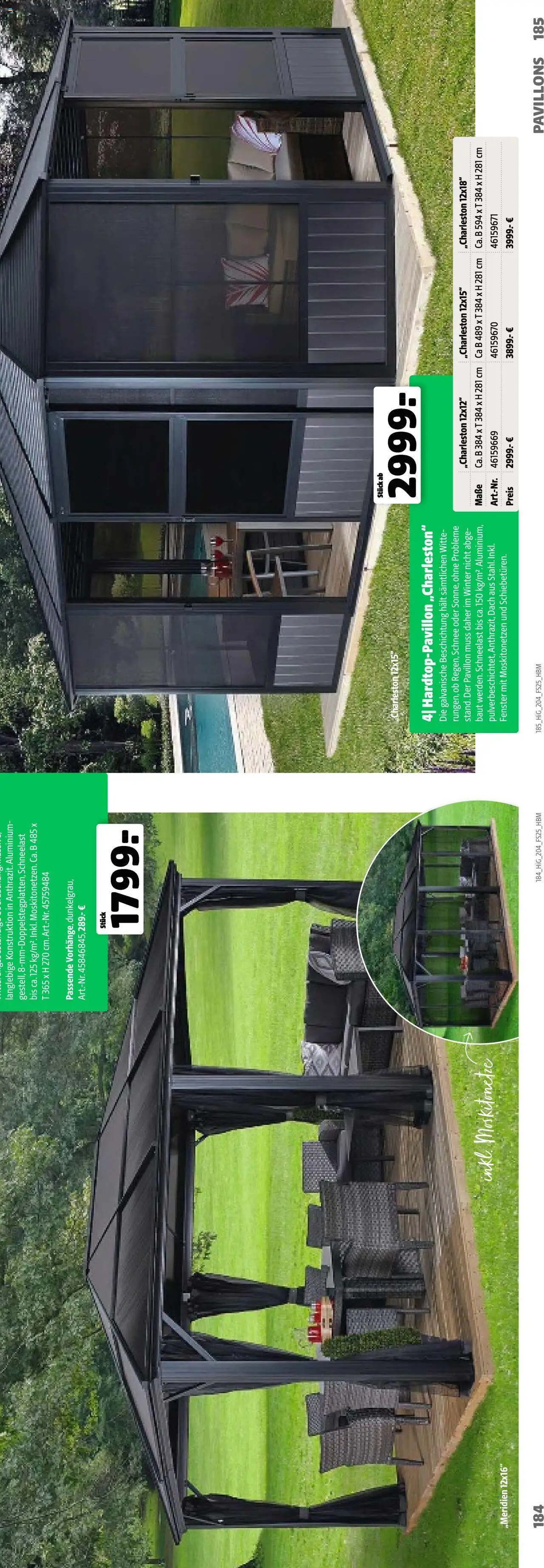 Hagebau Katalog Gartengestaltung - Seite 185 - gültig ab 01.03.2025
