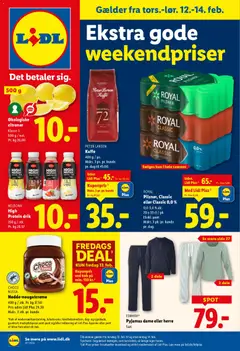 Forhåndsvisning Lidl - Weekend tilbud gyldig fra 12/02/2026