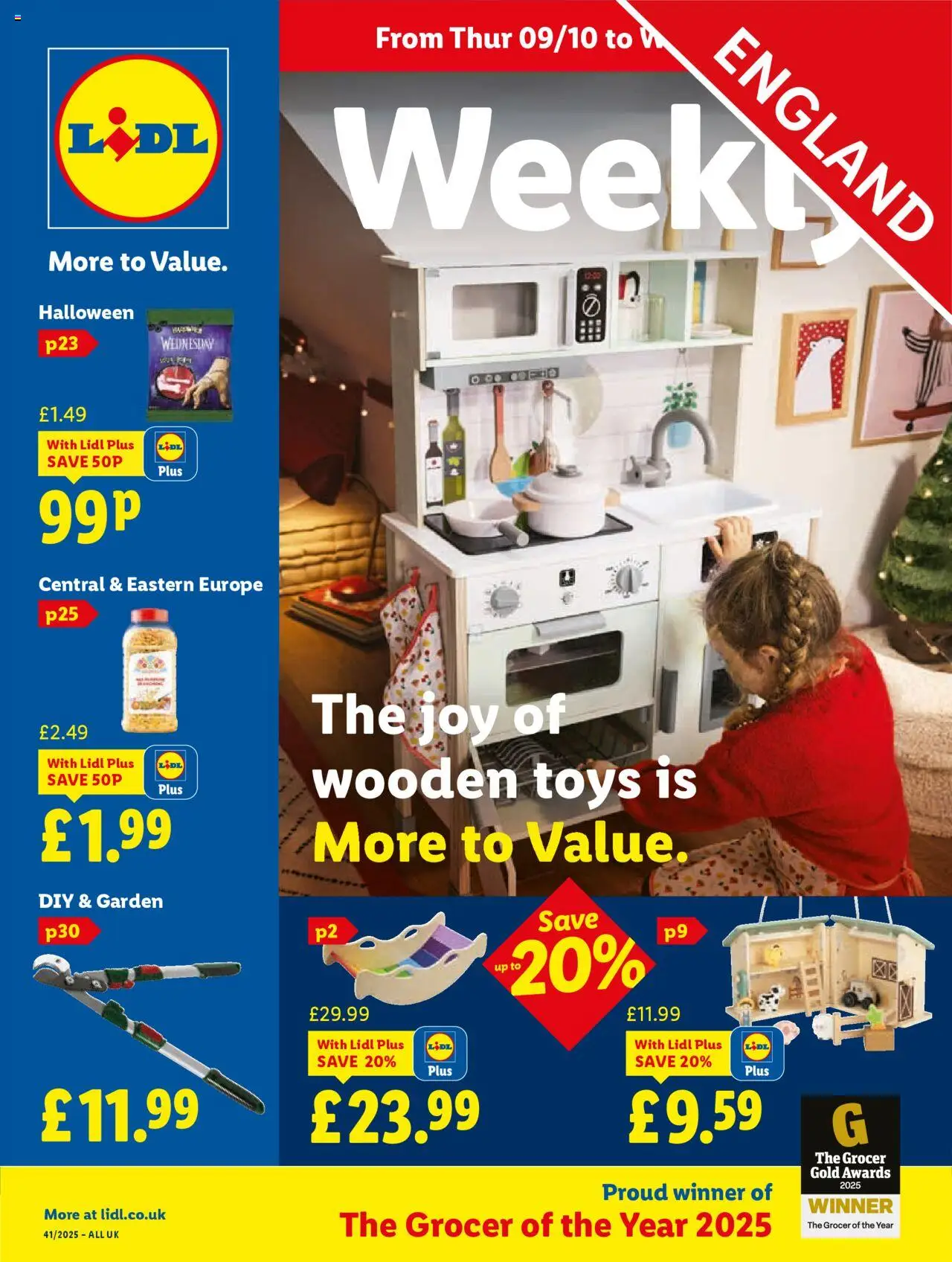 Lidl - Lidl Weekly - page 1- valid from 09/10/2025