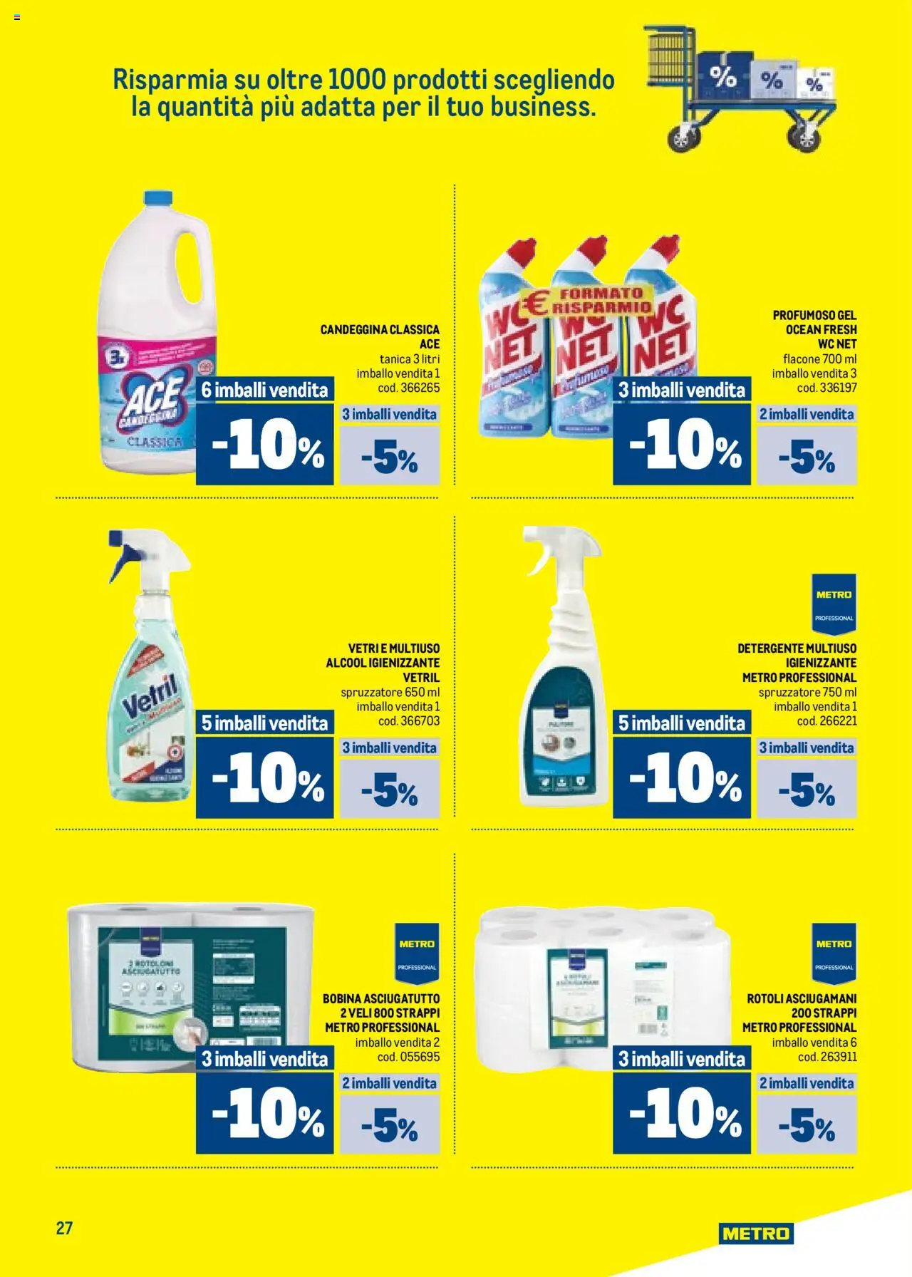 Metro + Compri - Paghi catalogo - pagina 27 - valido dal 09/07/2025