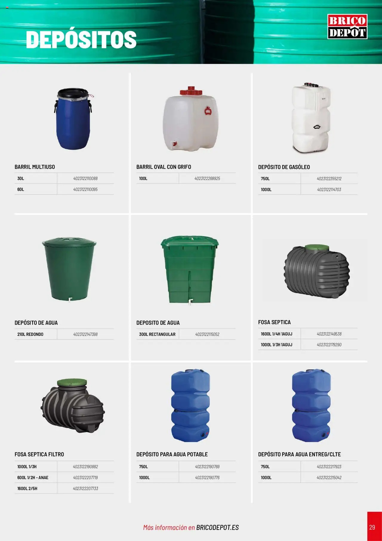 Brico Depôt Catálogo Construcción - Página de 29 - Válido desde 01/04/2025