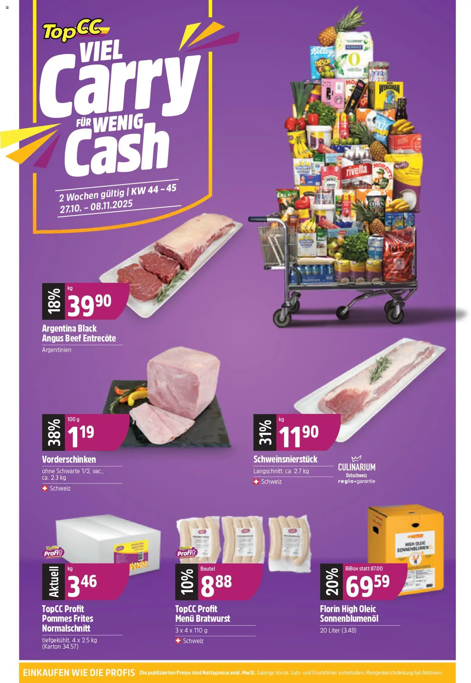 TopCC Aktionen Viel Carry - Seite 1- gültig ab 27.10.2025