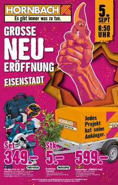 Vorschau Hornbach Flugblatt gültig ab 05.09.2025