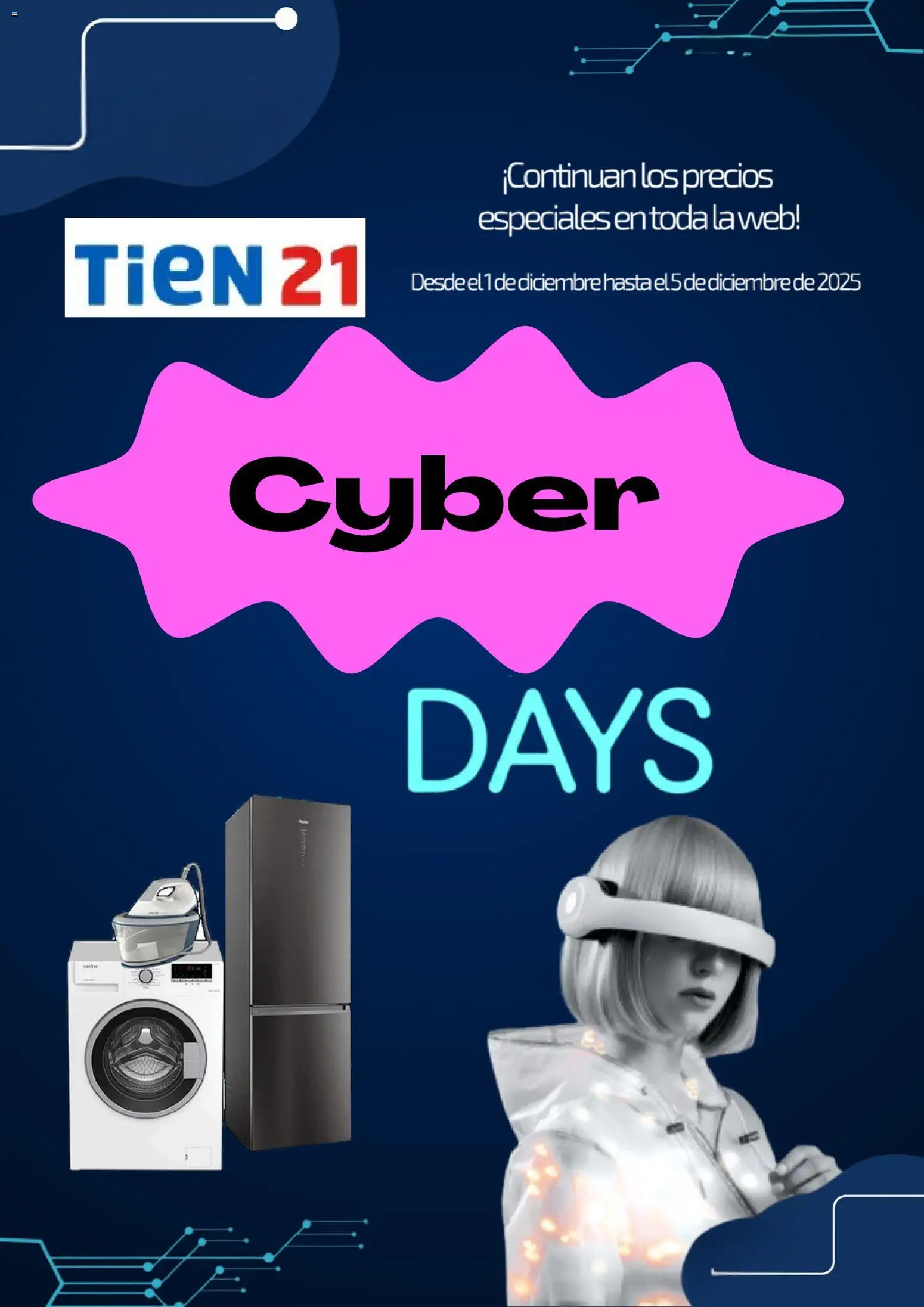 Tien 21 Cyber Days - Página de 1 - Válido desde 01/12/2025