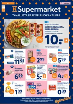Esikatselu K-Supermarket tarjoukset voimassa alkaen 11/09/2025
