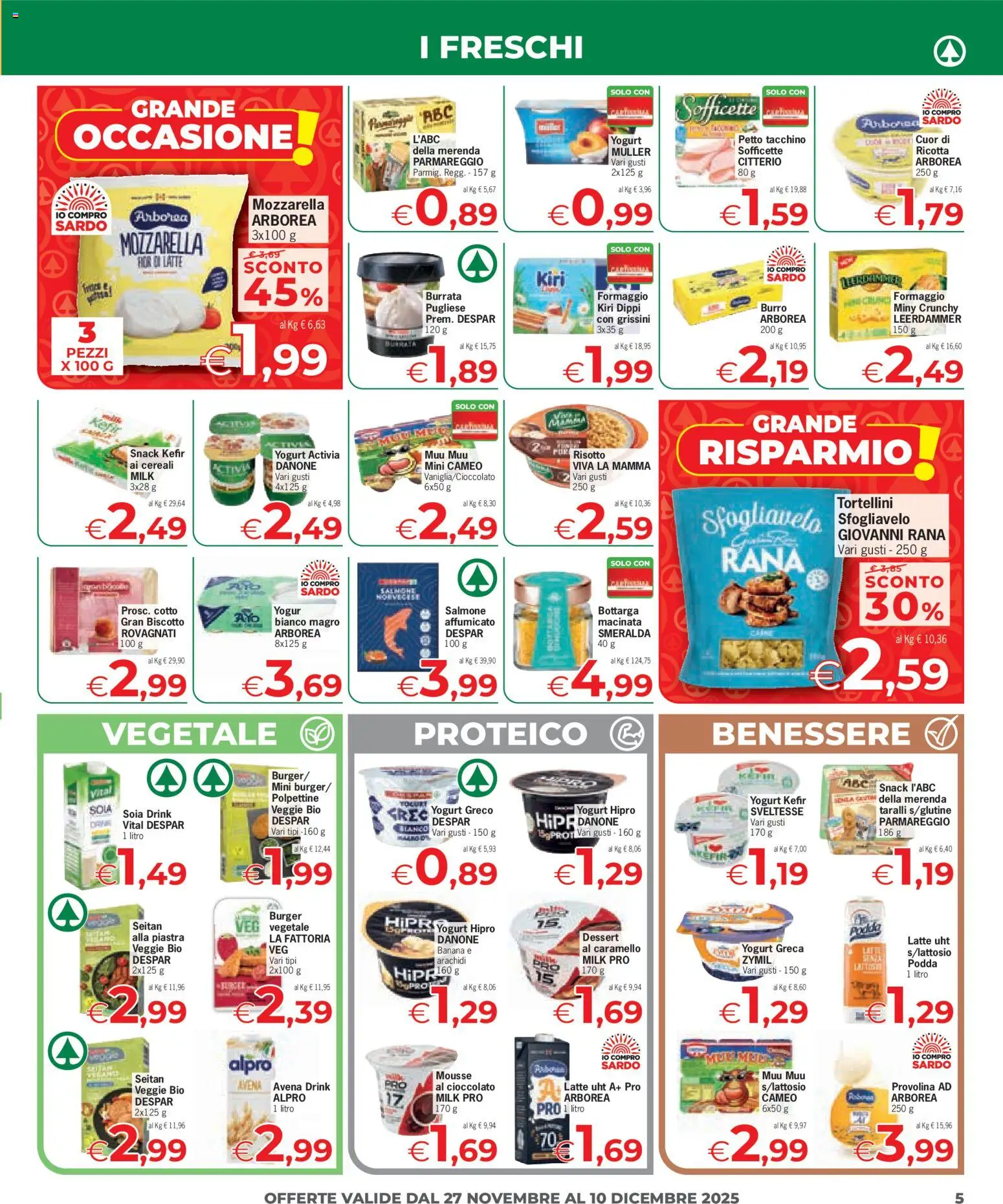 Despar Sardegna catalogo - pagina 5 - valido dal 27/11/2025