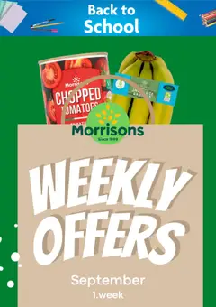 Morrisons - Weekly offers valid from 01/09/2025