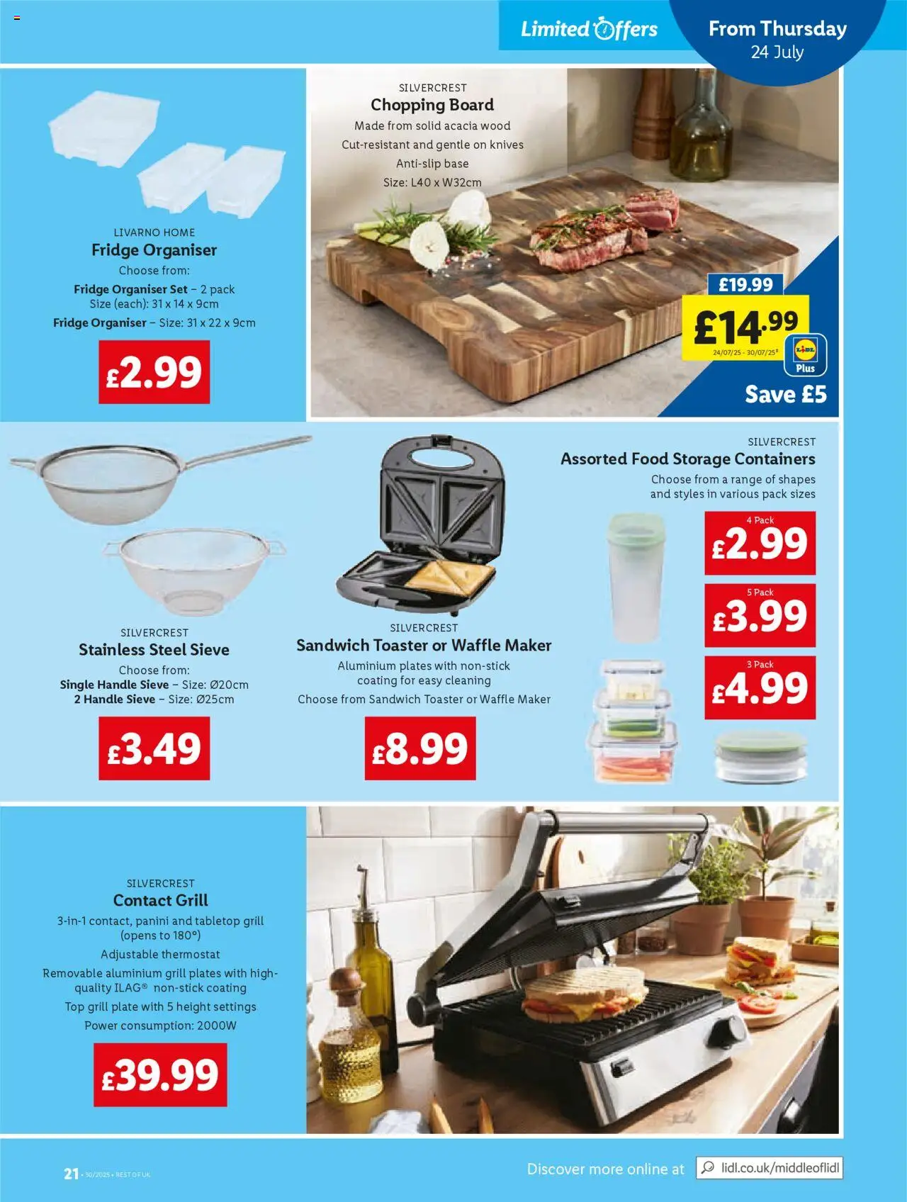 Lidl - Lidl Weekly Wales - page 21- valid from 24/07/2025