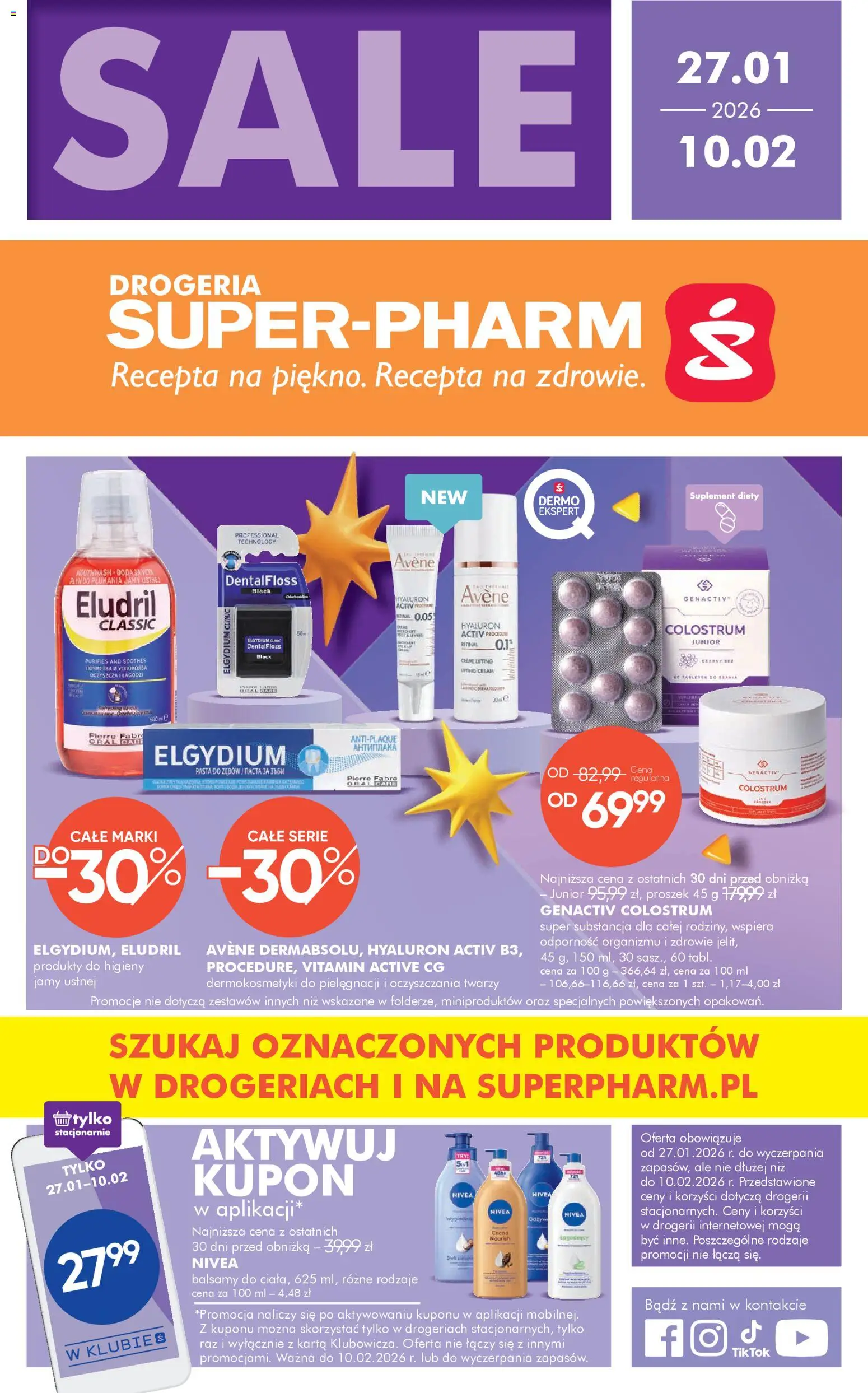 Super-pharm Gazetka - strona 1- ważny od 27.01.2026