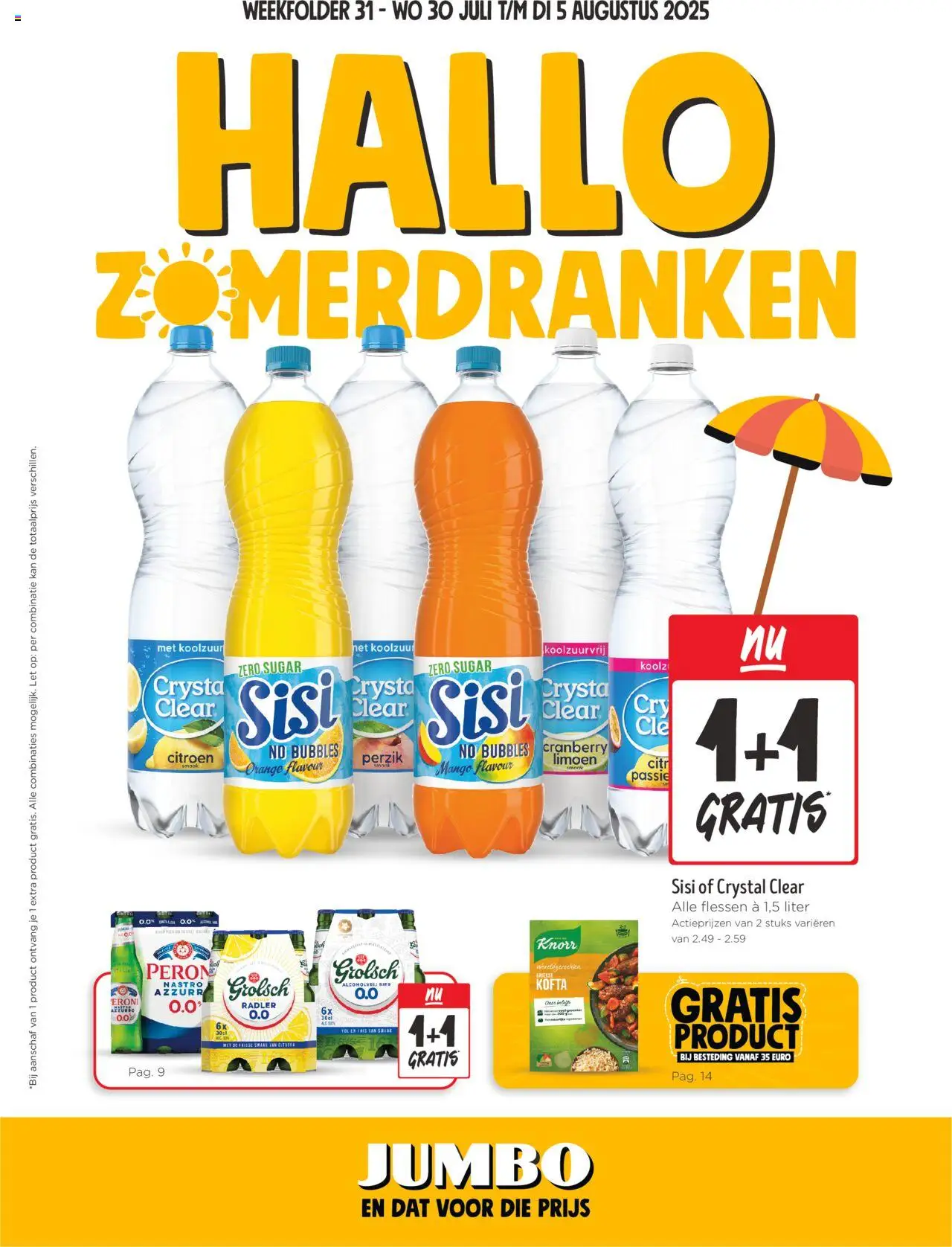 Jumbo - Folder week 31 - pagina 1- geldig vanaf 30-07-2025