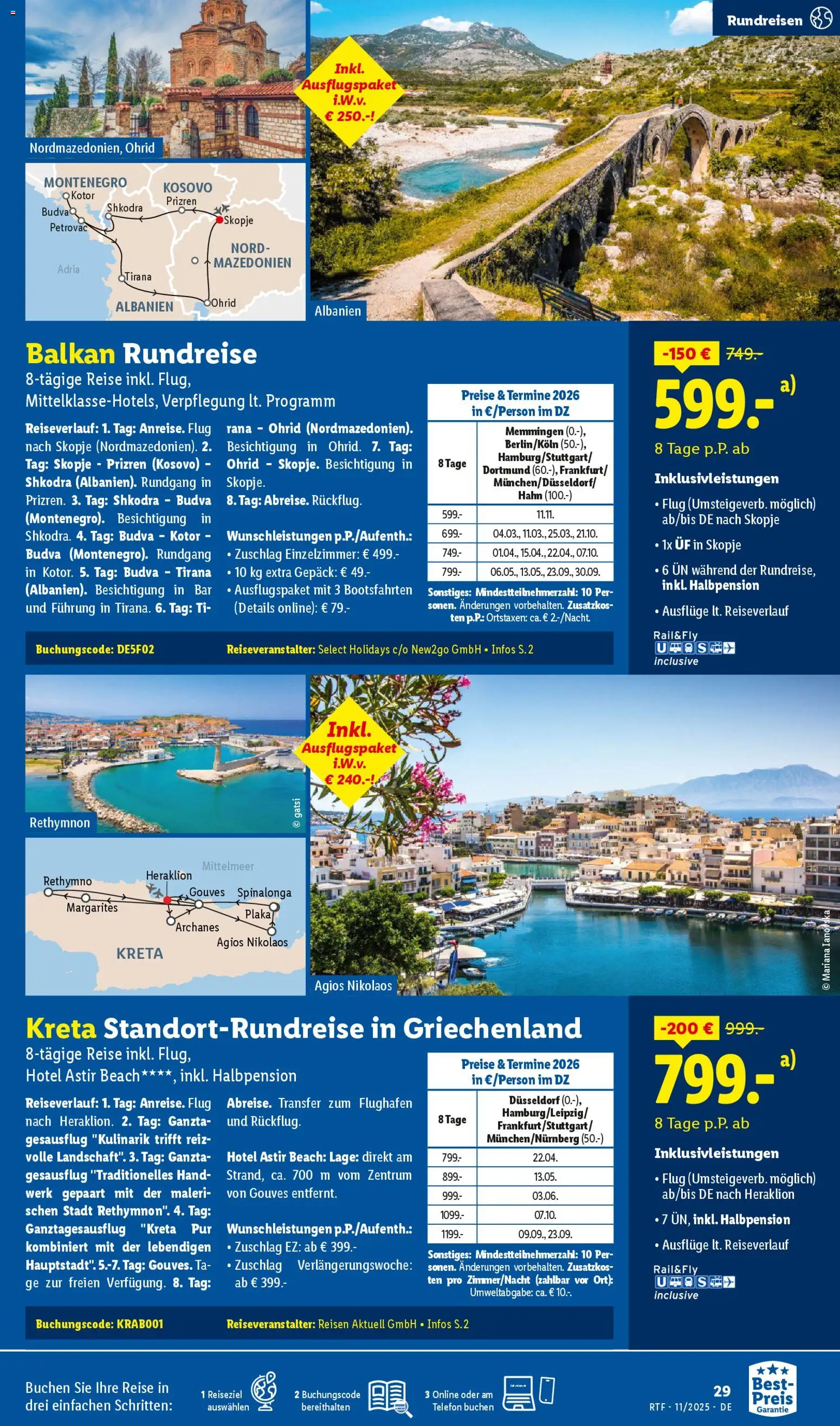 Lidl Reisen - Black Friday - Seite 29 - gültig ab 12.11.2025