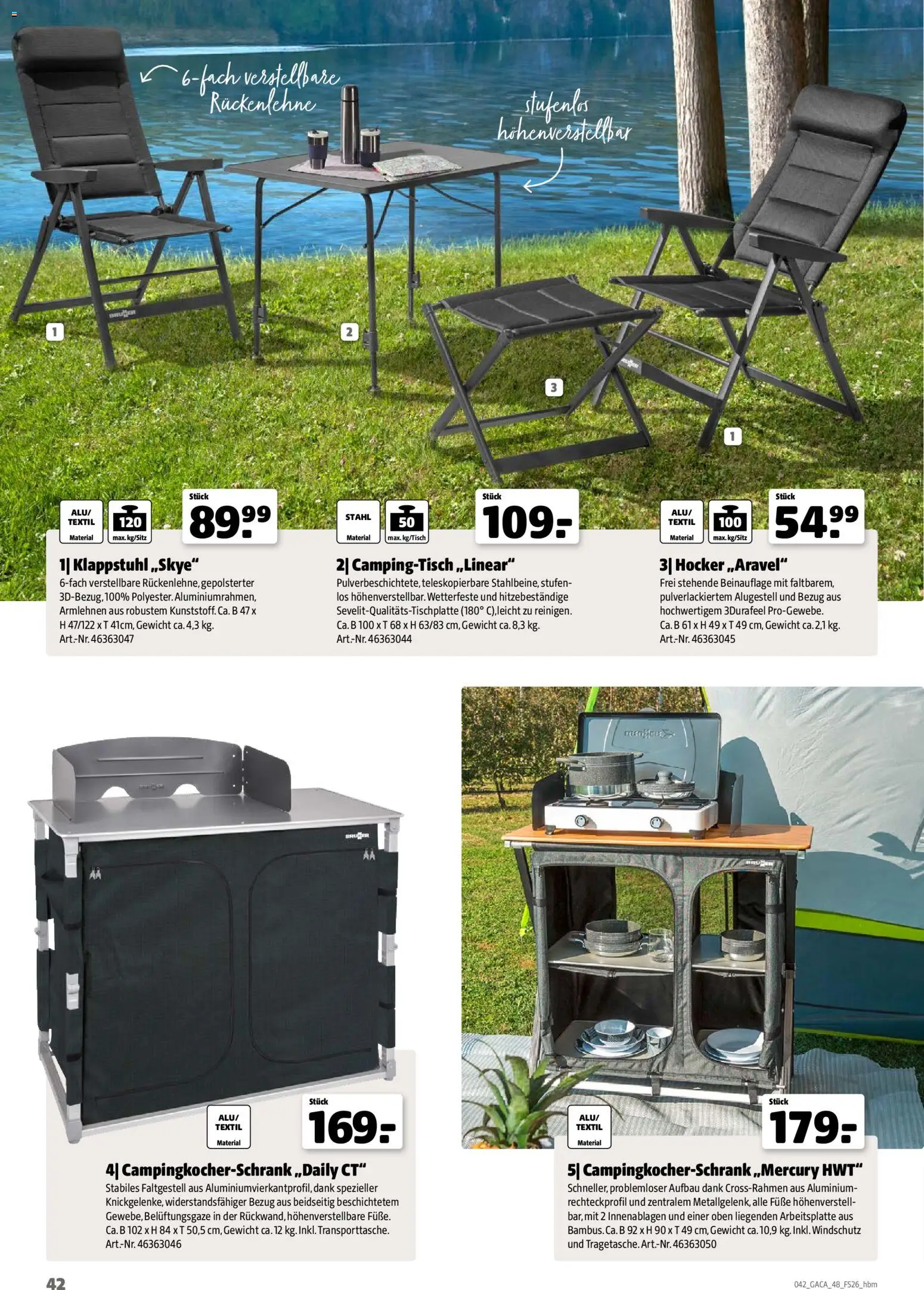 Hagebau Gartenmöbelsortiment - Seite 42 - gültig ab 02.03.2026