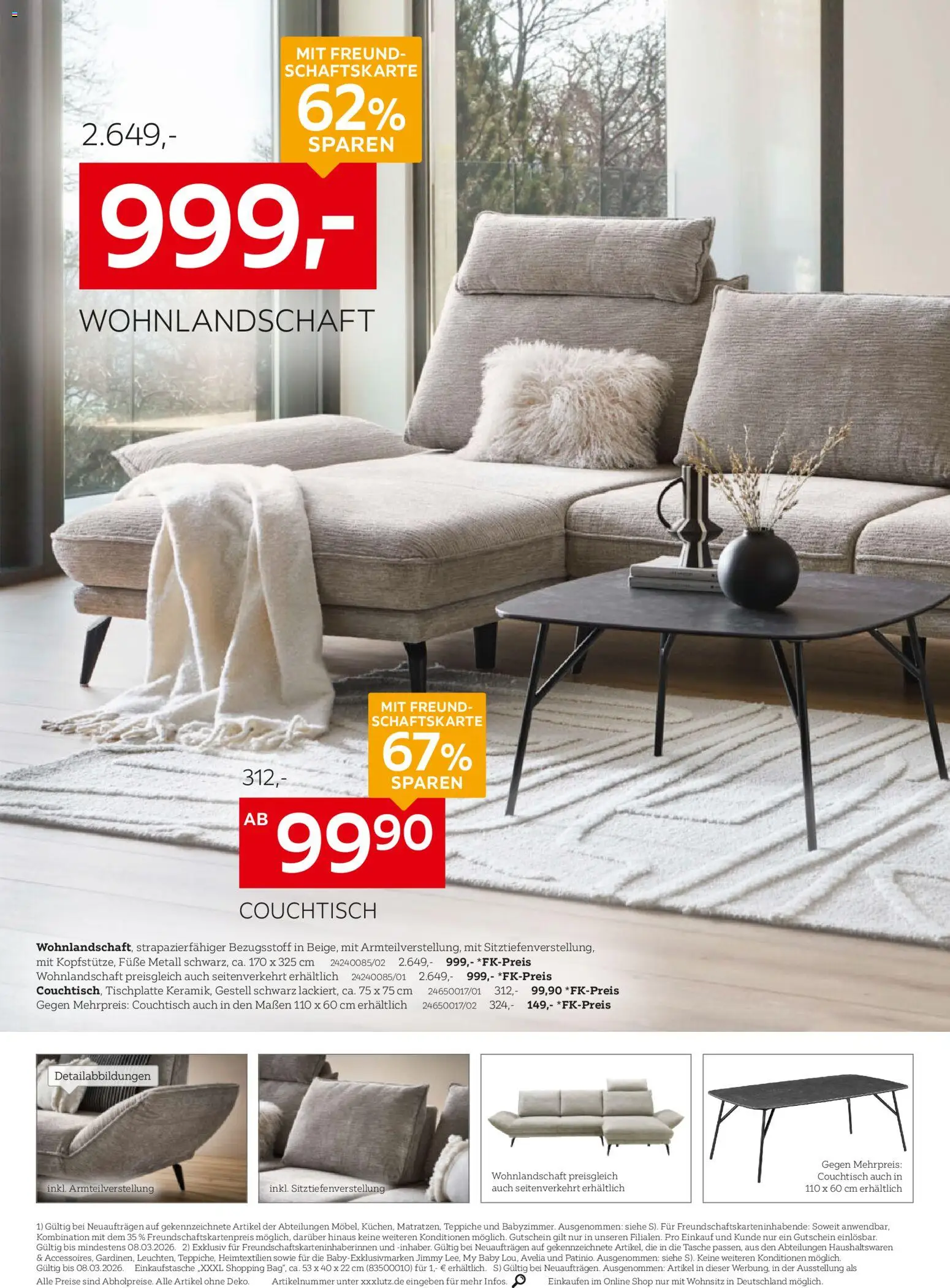 XXXL Lutz Prospekt 	 - Seite 8 - gültig ab 22.02.2026