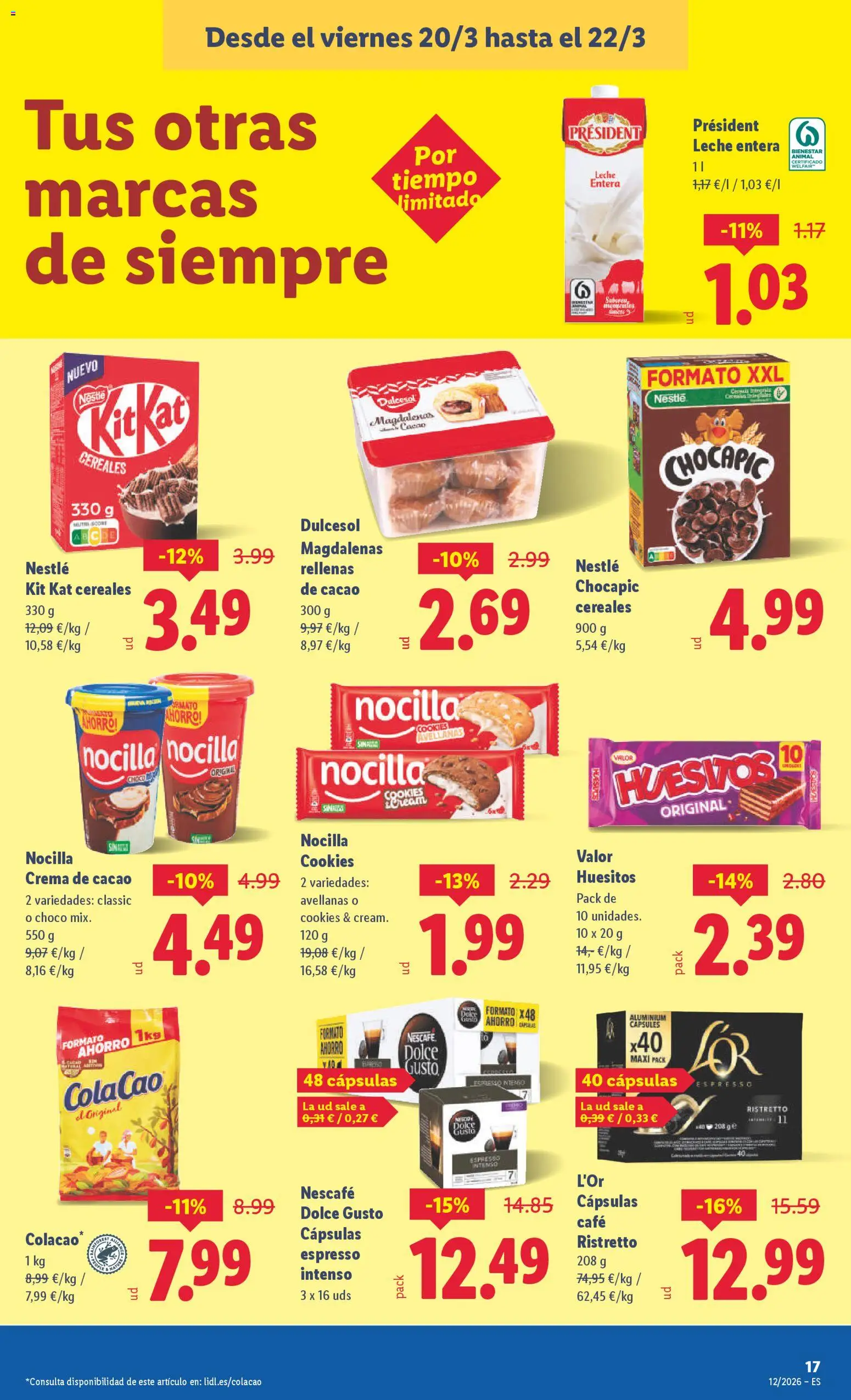 Lidl folleto - Página de 39 - Válido desde 16/03/2026