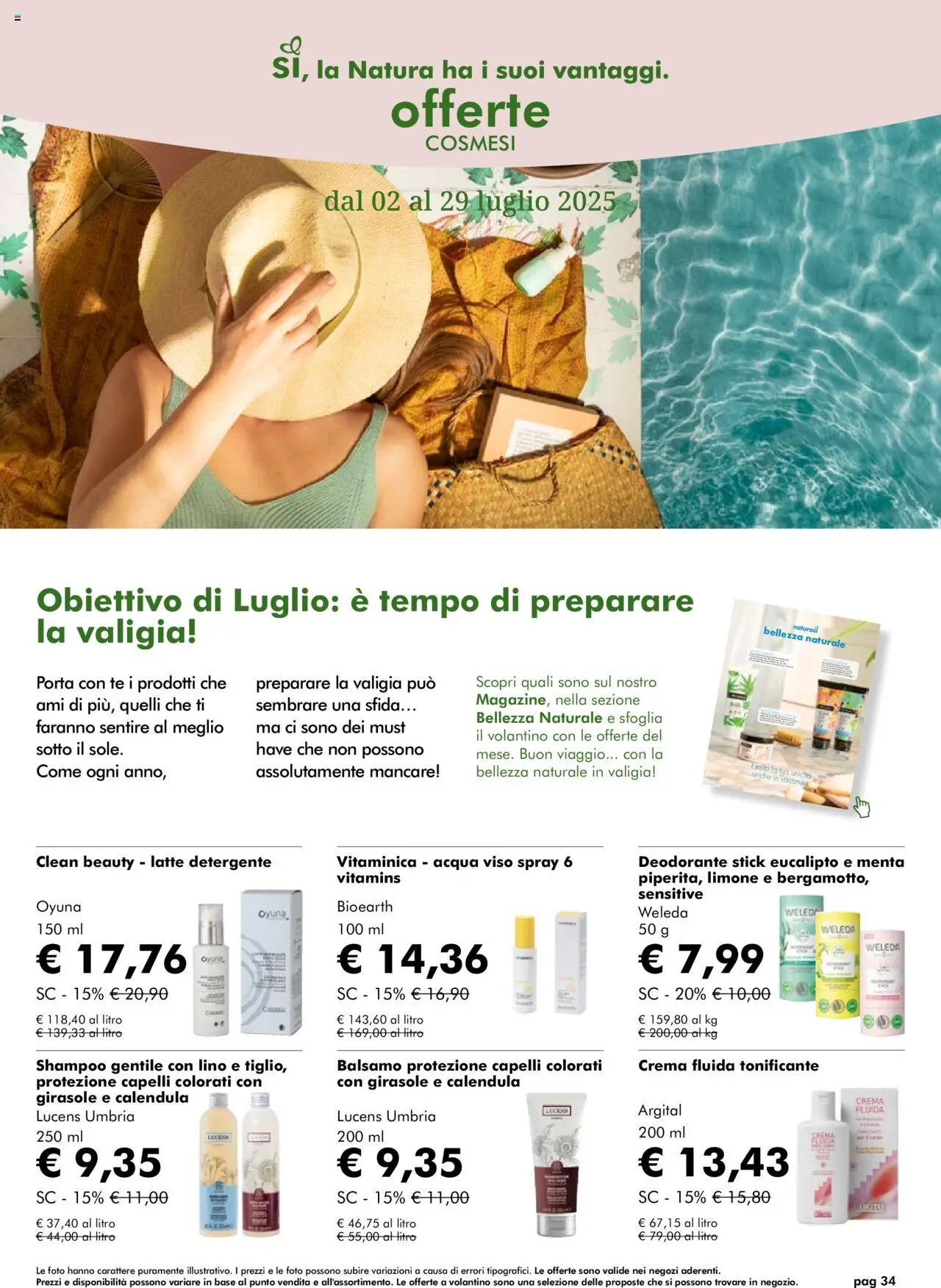 Volantino Natura Sì	 - pagina 34 - valido dal 02/07/2025