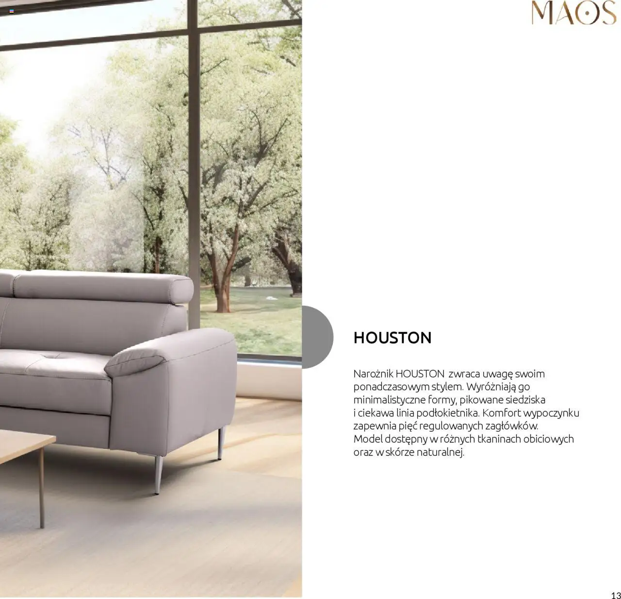 Black Red White Gazetka - Katalog mebli wypoczynkowych MAOS - strona 13- ważny od 27.08.2024