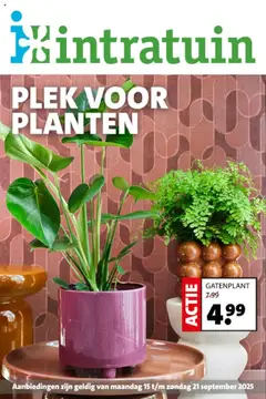 Intratuin - Folder geldig vanaf 15-09-2025