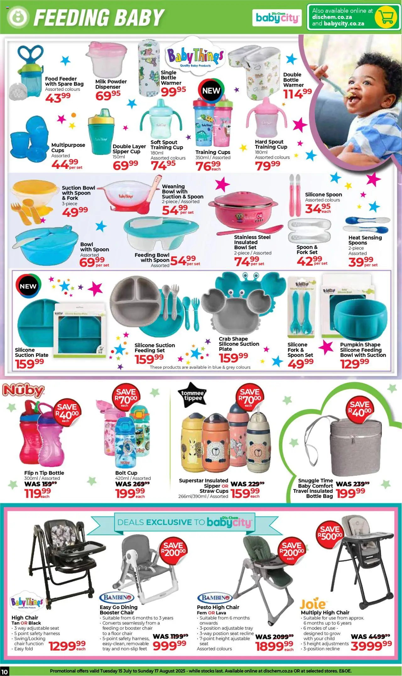 Baby City Specials - page 10- valid from 15/07/2025
