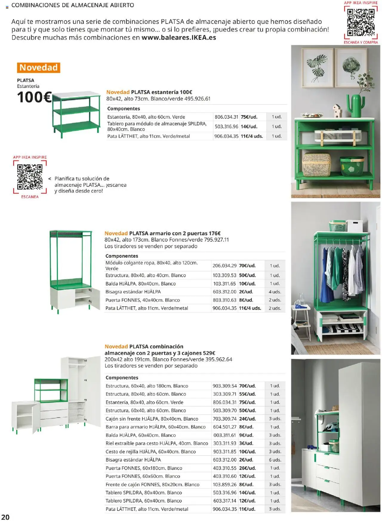 Catálogo IKEA Platsa - Página de 20 - Válido desde 01/09/2025