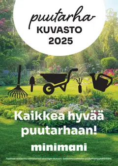 Esikatselu Minimani - Puutarhakuvasto 2025 voimassa alkaen 01/07/2025