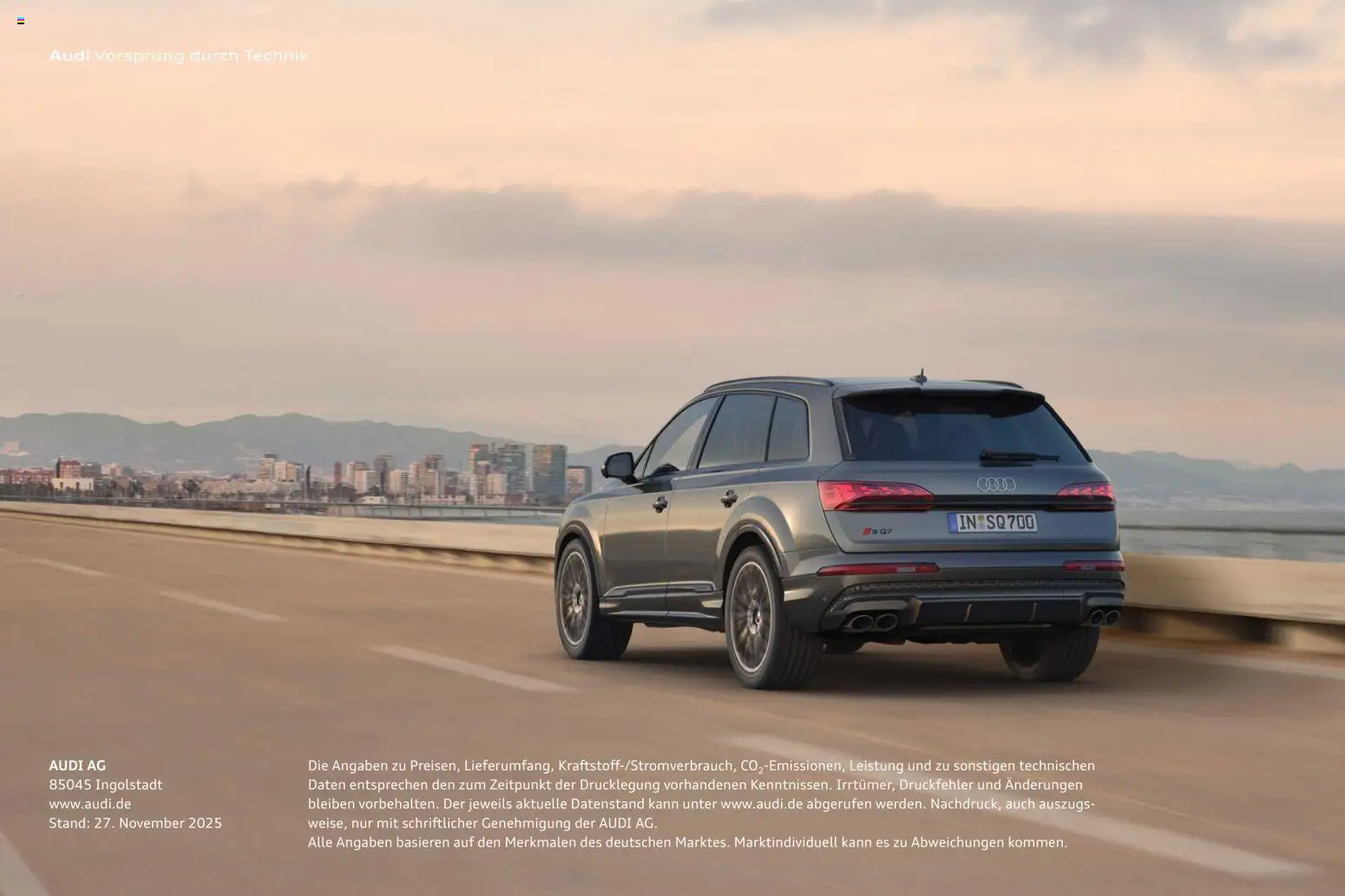 Audi Q7 - Seite 148 - gültig ab 28.10.2025