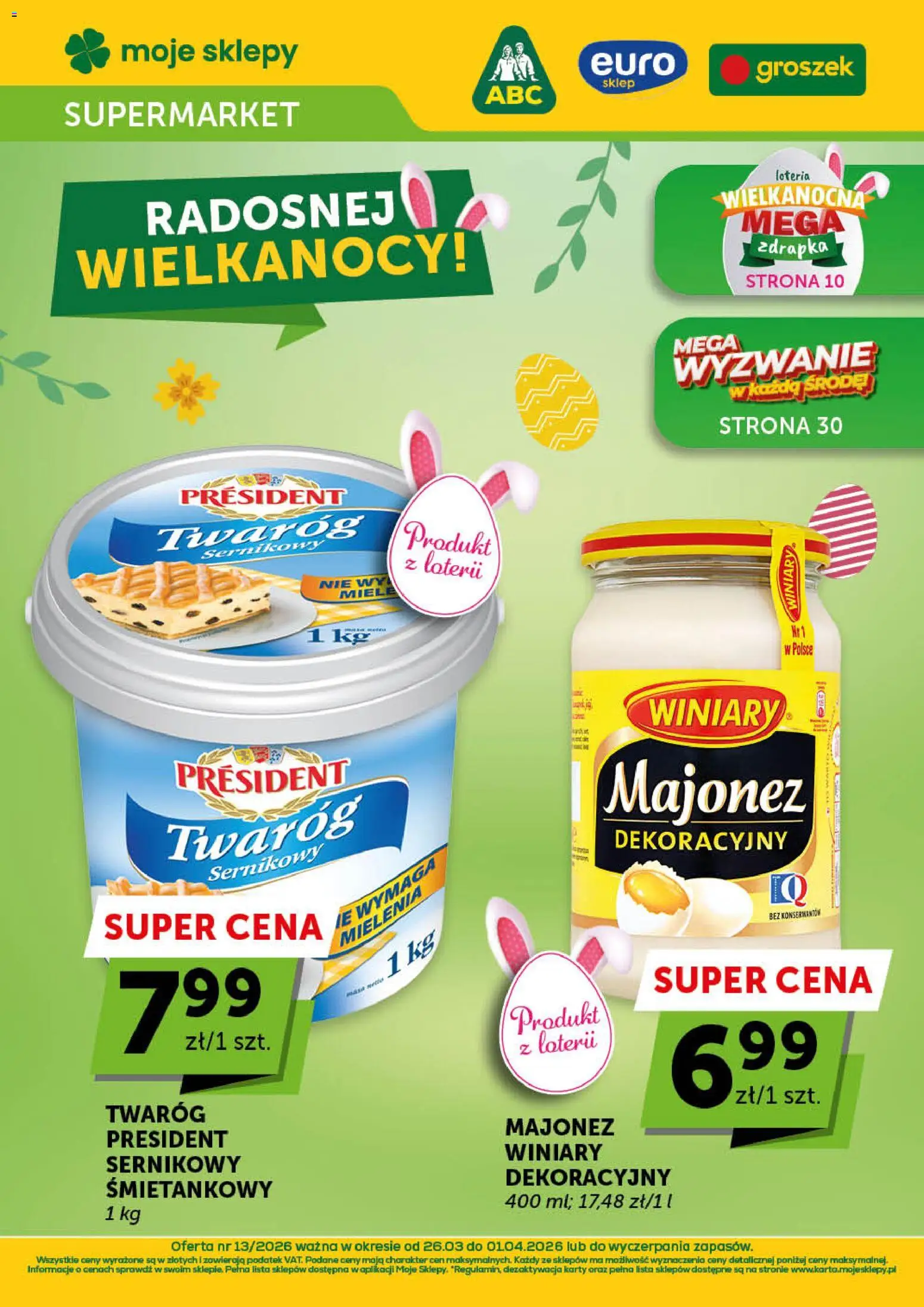 ABC gazetka - strona 1- ważny od 26.03.2026