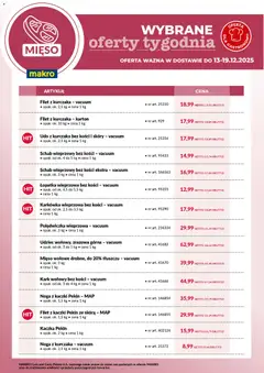 Podgląd Makro Gazetka - Wybrane oferty tygodnia w dostawie ważny od 13.12.2025