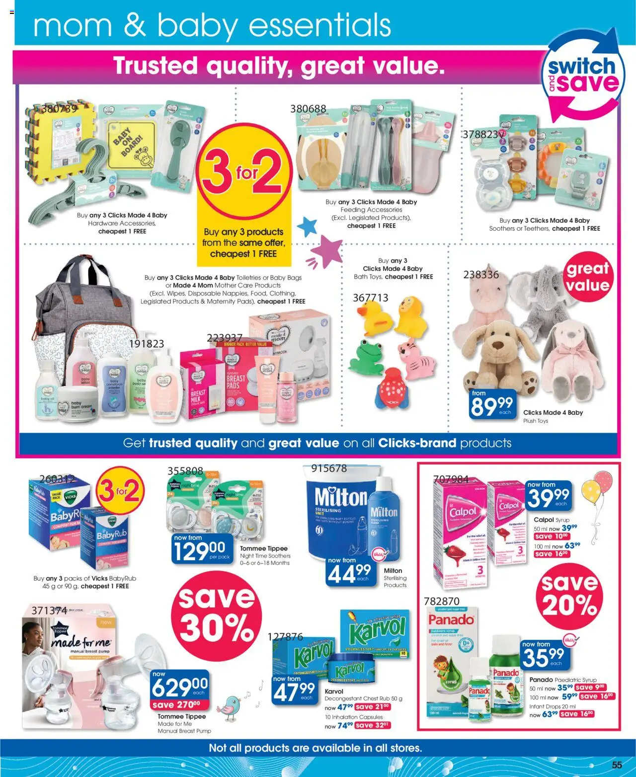 Clicks Specials - page 55- valid from 22/07/2025