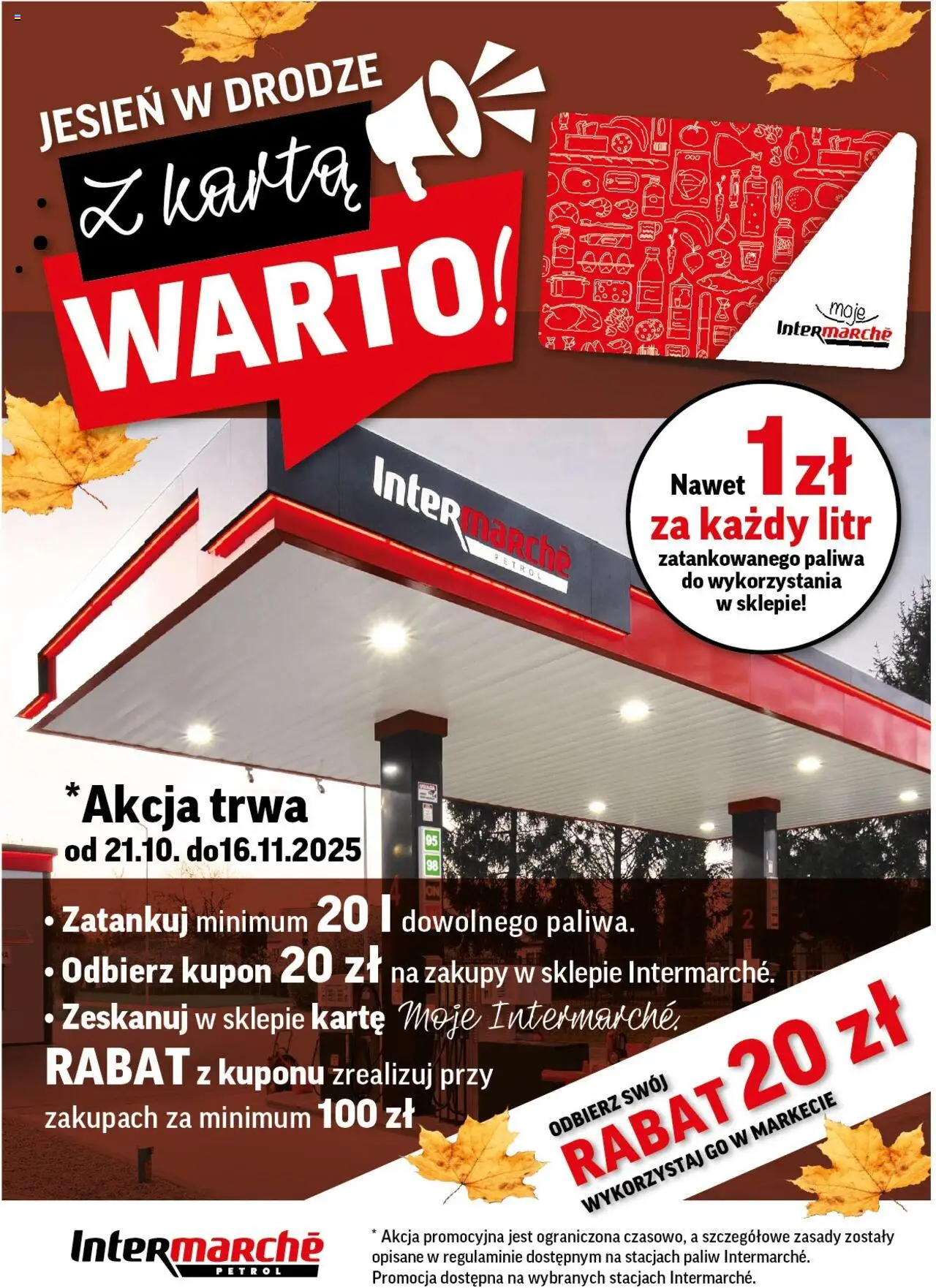 Intermarche Konkurs - Jesień w drodze. Z kartą warto! - strona 1- ważny od 21.10.2025