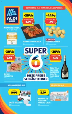 Vorschau Aldi Aktionen gültig ab 31.07.2025