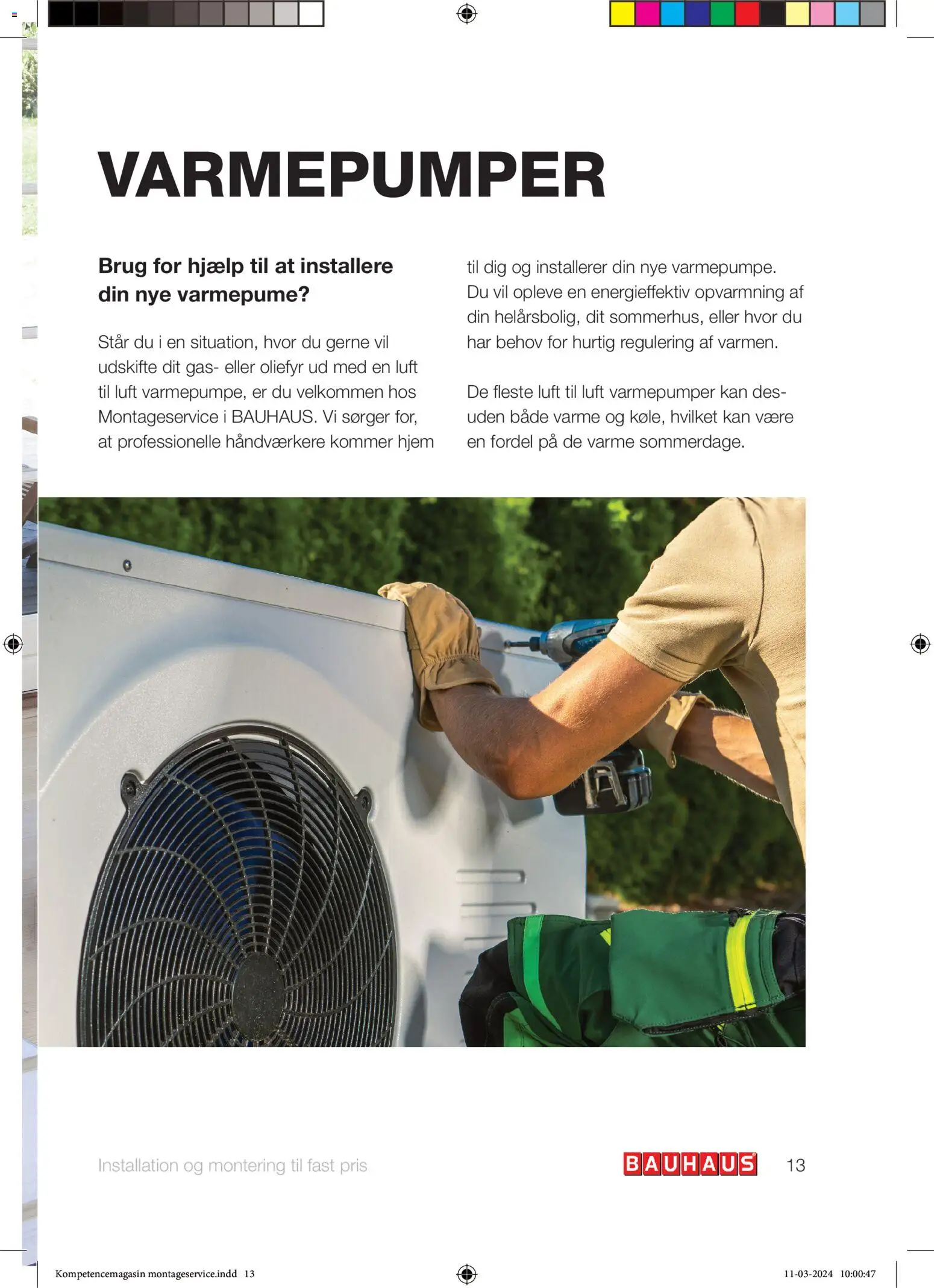 Bauhaus - Kompetencemagasin Montageservice - page 13- valid from 01/01/2026