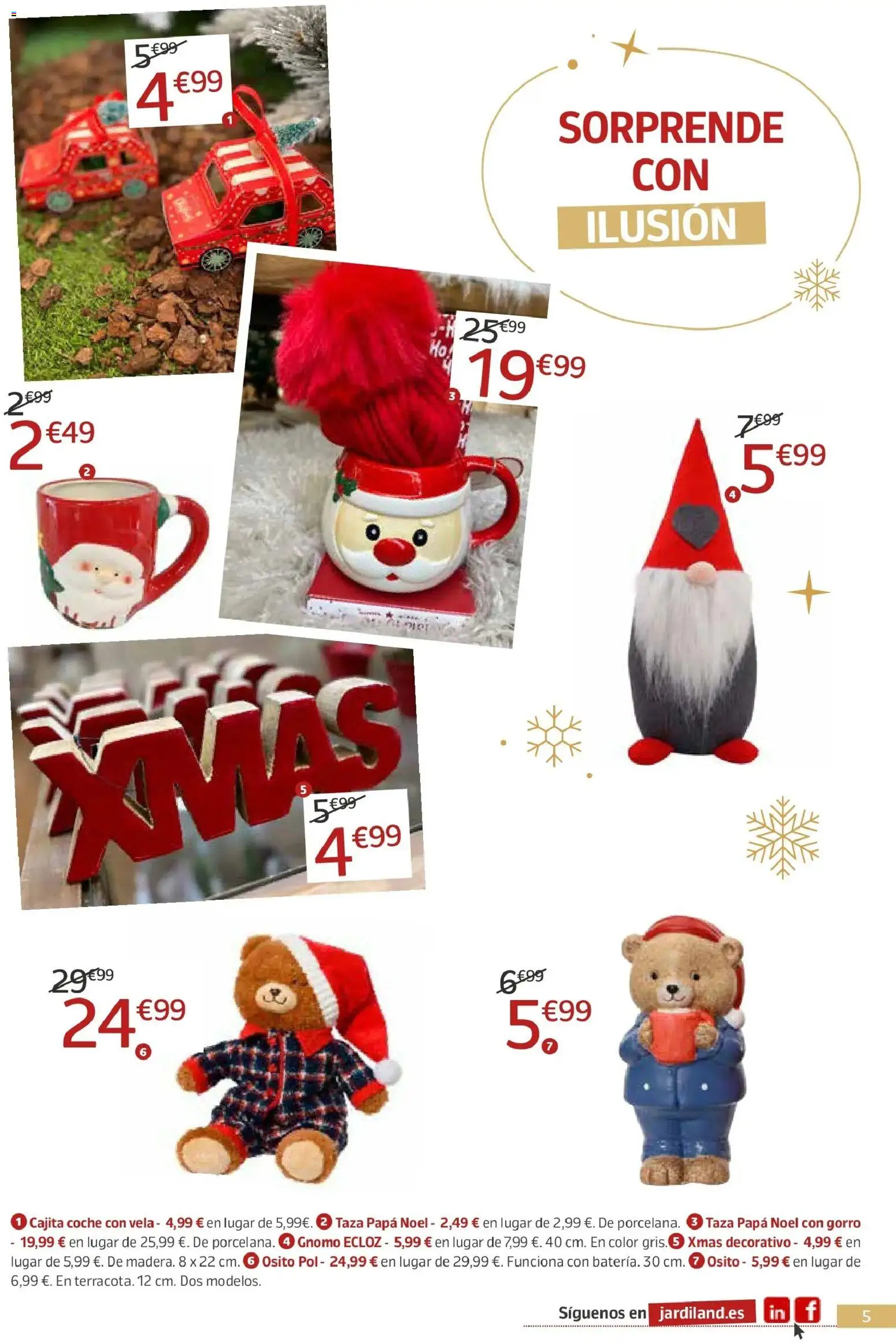 Jardiland - DEJA QUE LA MAGIA TE ENVUELVA, ¡ ES NAVIDAD ! - Página de 5 - Válido desde 19/11/2025
