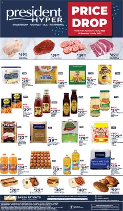 Preview President Hyper Price Drop Specials valid from 15/07/2025