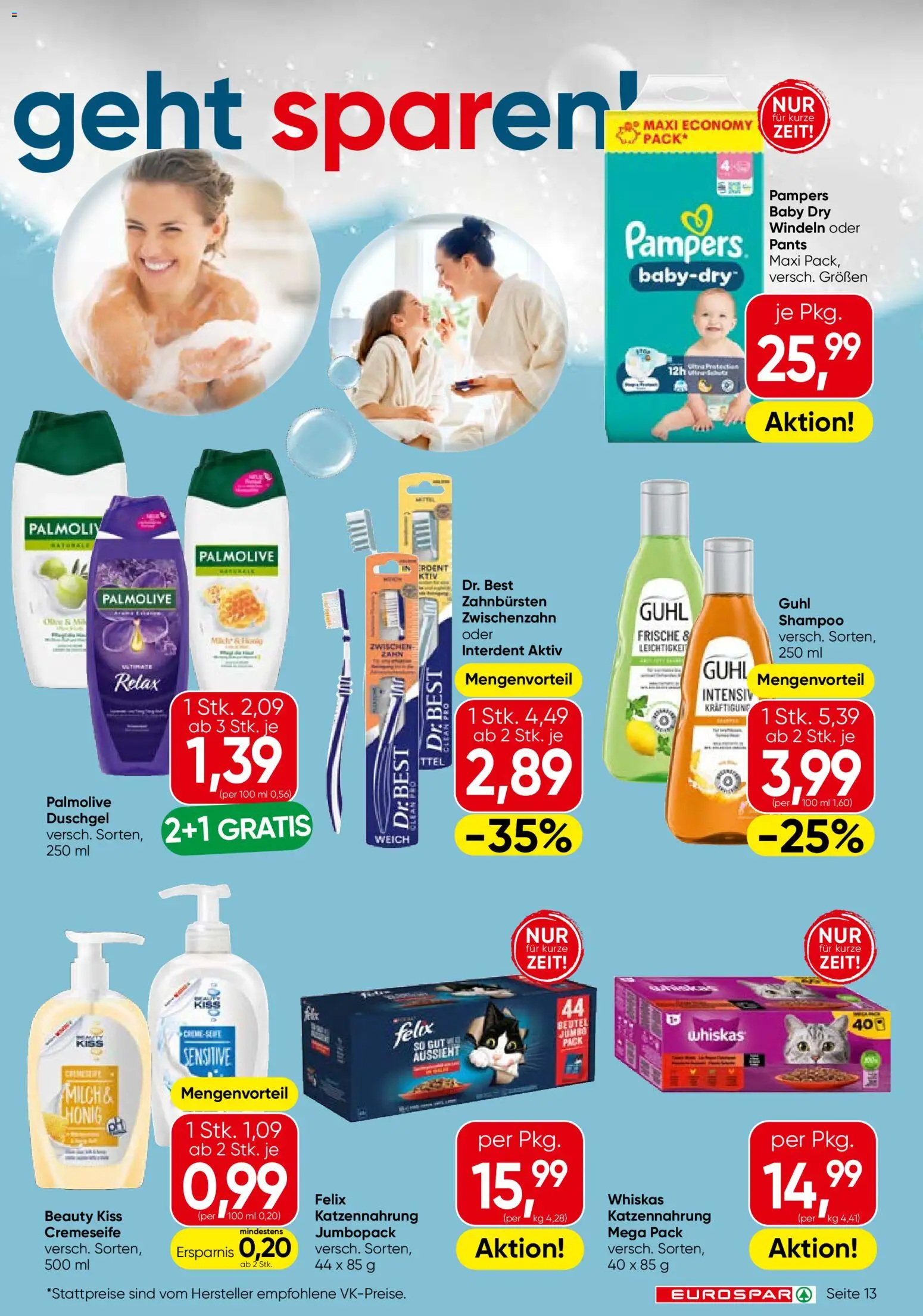 Eurospar Flugblatt - page 13- valid from 09.04.2026