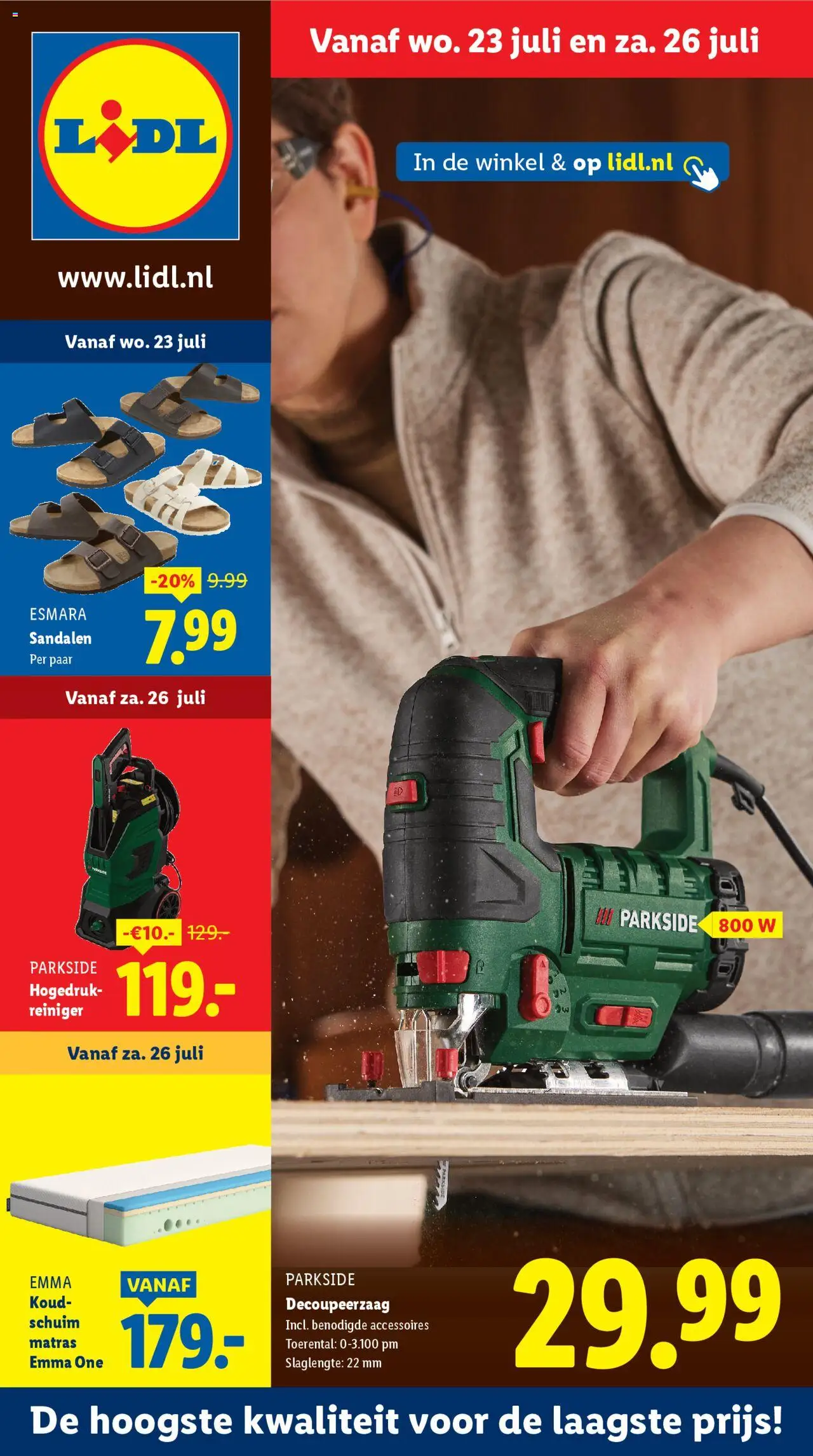 Lidl - Non Food Folder week 30 - pagina 1- geldig vanaf 23-07-2025