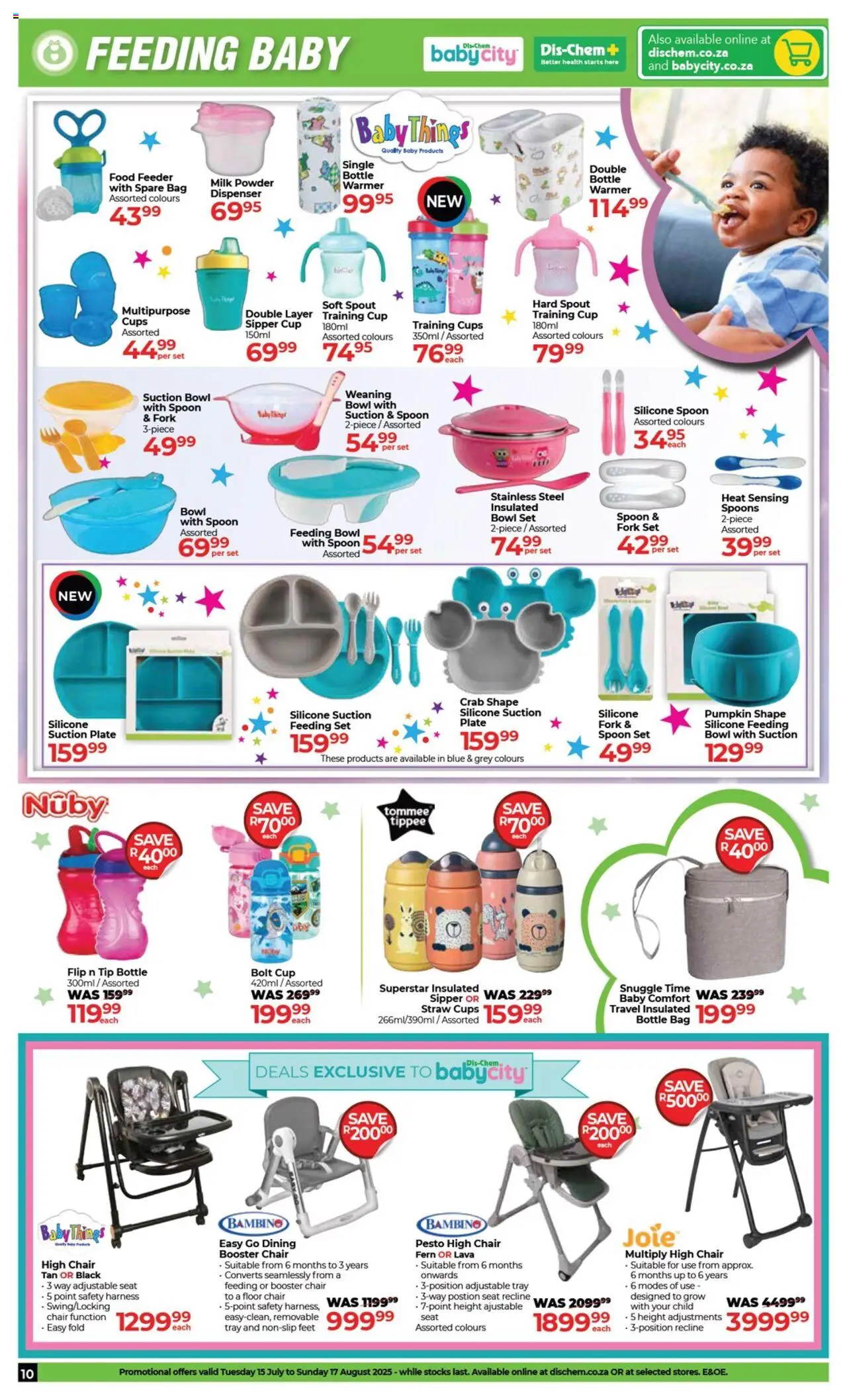 Dis-Chem Big Baby Price Cuts - page 10- valid from 15/07/2025