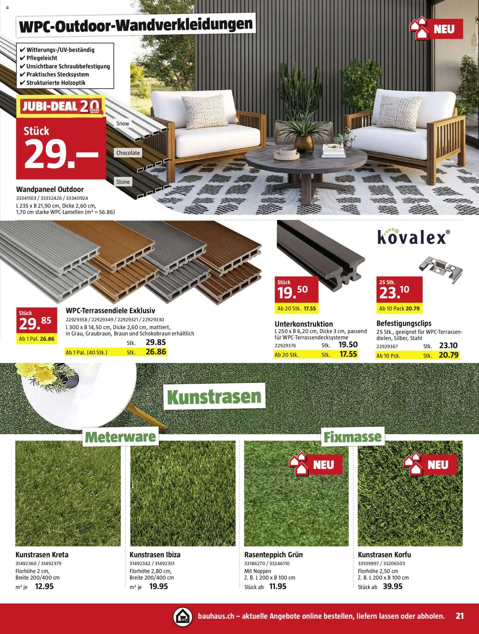Bauhaus aktionen - page 21- valid from 23.03.2026