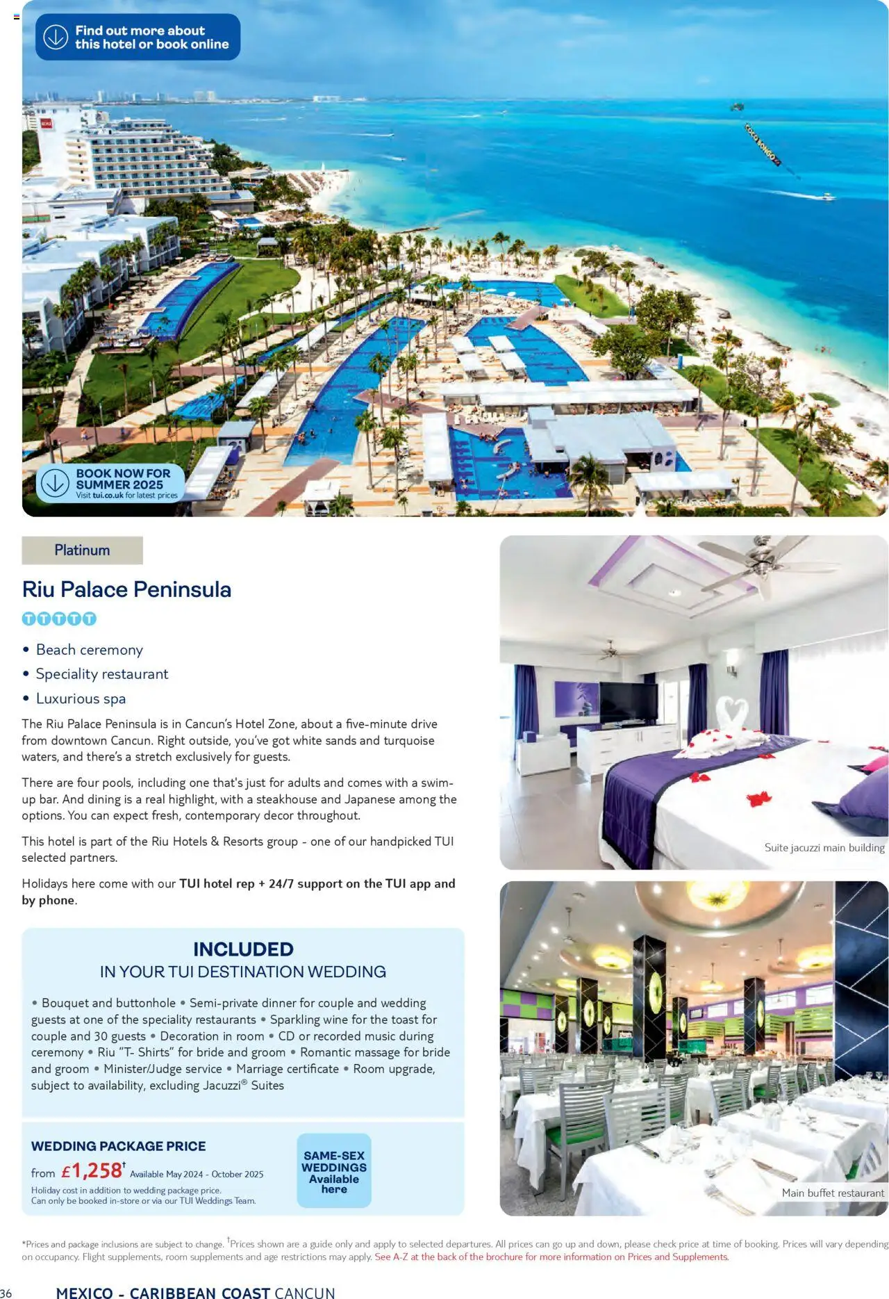 TUI - Weddings - page 36- valid from 01/05/2024