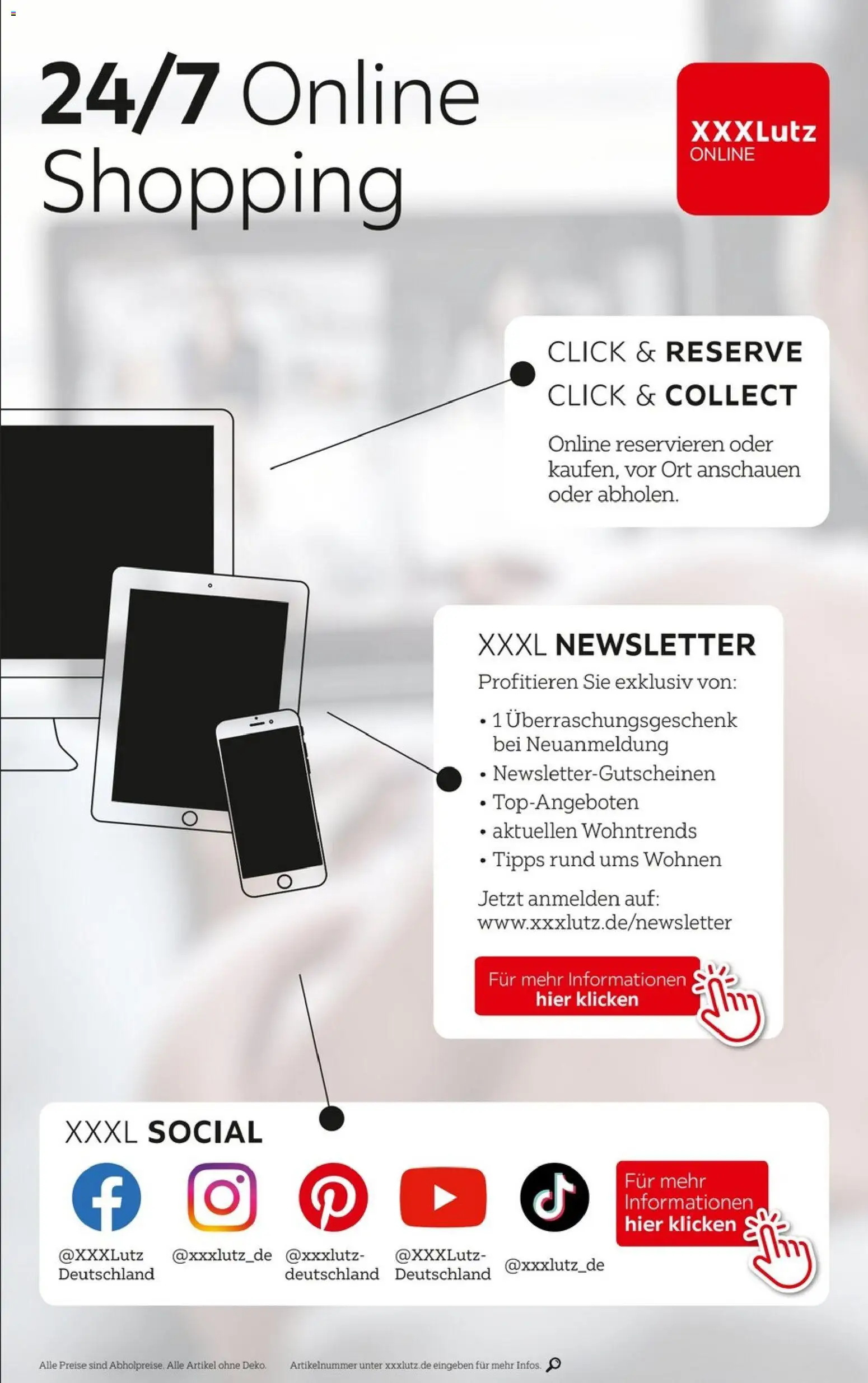 XXXL Lutz - Größte Lagerräumungsverkauf - Seite 12 - gültig ab 23.11.2025